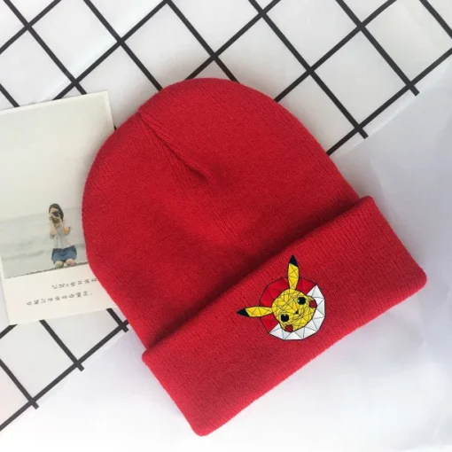 Pkm.store Pokemon Mützen & Caps-Pokemon Wintermutze Fur Kinder Oder Erwachsene