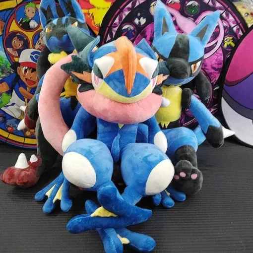 Pkm.store Xxl Pokemon-Pokemon Xxl Kuscheltiere Lucario, Quajutsu, Zeraora Liberlo Glaziola U. A.