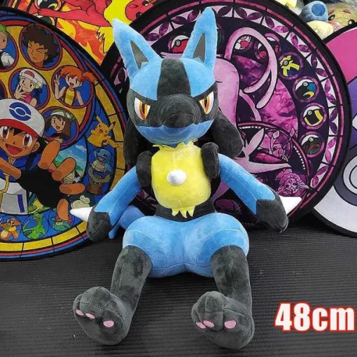 Pkm.store Xxl Pokemon-Pokemon Xxl Kuscheltiere Lucario, Quajutsu, Zeraora Liberlo Glaziola U. A.