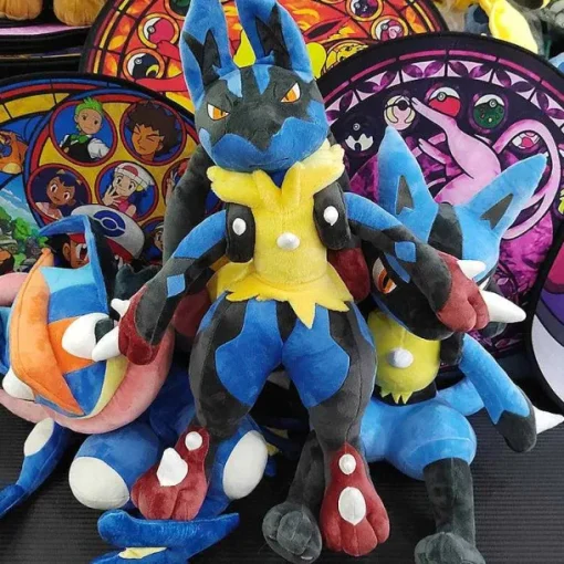 Pkm.store Xxl Pokemon-Pokemon Xxl Kuscheltiere Lucario, Quajutsu, Zeraora Liberlo Glaziola U. A.