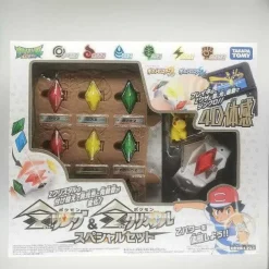 Pkm.store Pokemon Spielzeug-Pokemon Z-Ring Armband Mit 1X Kristall