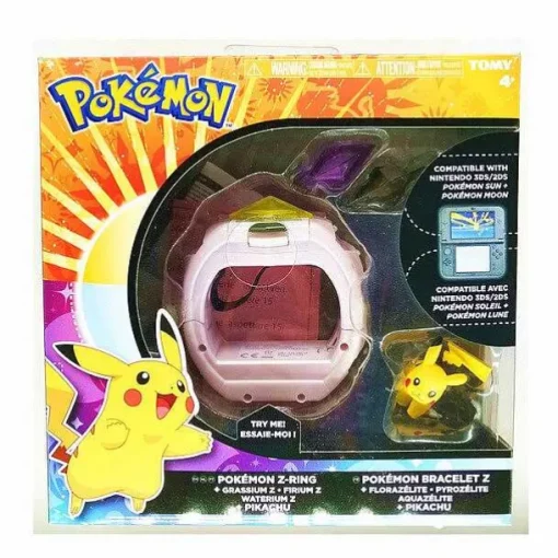 Pkm.store Pokemon Spielzeug-Pokemon Z-Ring Armband Mit 1X Kristall