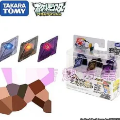 Pkm.store Pokemon Spielzeug-Pokemon Z-Ring Armband Mit 2X Kristallen Und Pikachu Figur