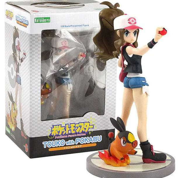 Pkm.store Pokemon Figuren-Pokemon-Trainer Mit Pokemon Sammelfigur