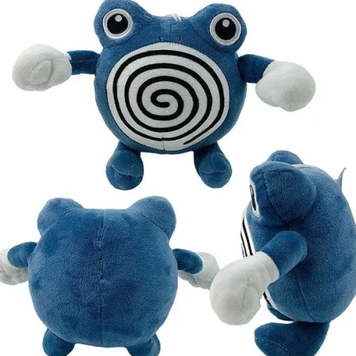 Pkm.store Pokemon Kuscheltiere-Poliwrath Quappo Stofftier (Ca. 22Cm)