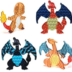 Pkm.store Sonstiges Merchandise-Pop It Figdet Pokemon - Glumanda Oder Glurak