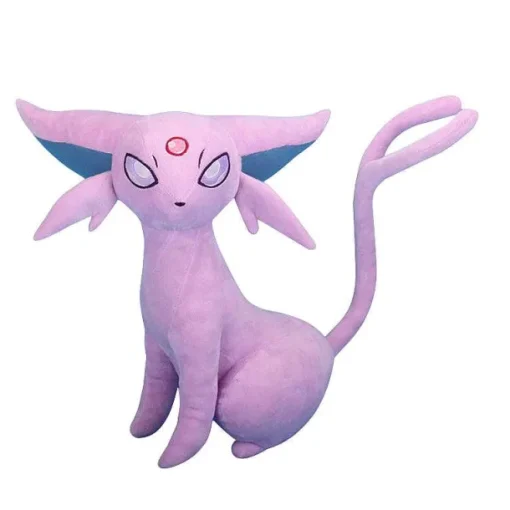 Pkm.store Pokemon Kuscheltiere-Psiana / Espeon Im Neuen Look Pokemon Plusch (Ca. 30Cm)