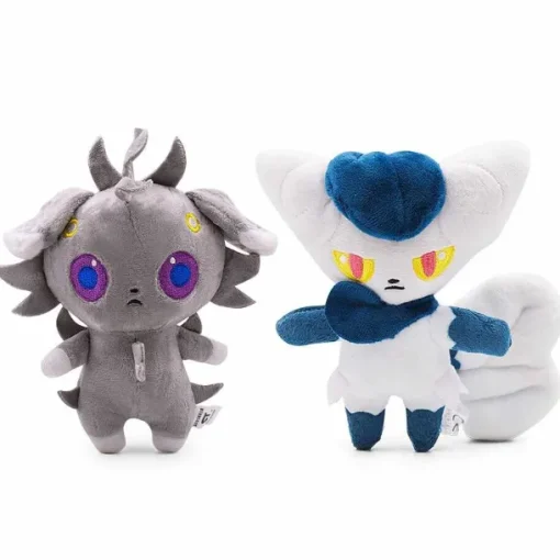 Pkm.store Pokemon Kuscheltiere-Psiau - Espurr Oder Psiaugon - Meowstic Kuscheltiere Plusch Pokemon (Ca. 17Cm - 19Cm)