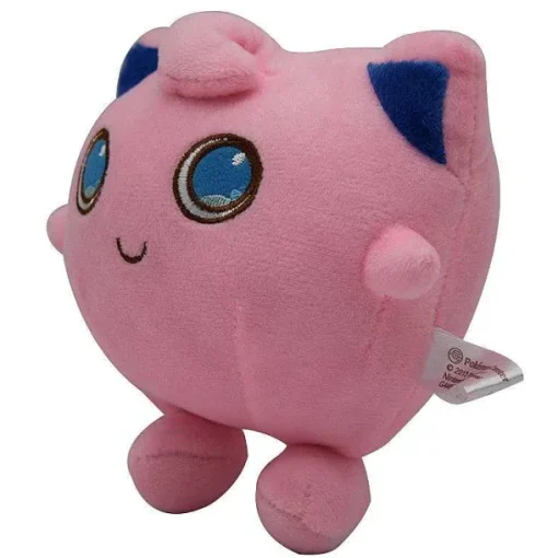 Pkm.store Pokemon Kuscheltiere-Pummeluff / Jigglypuff Und Knuddeluff / Wigglytuff Q Version 2Er Set Stoff Pokemon