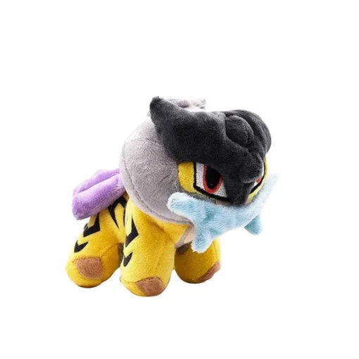 Pkm.store Pokemon Kuscheltiere-Raikou Pluschtier Pokemon Kuscheltier (Ca. 14Cm)