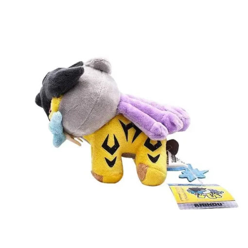 Pkm.store Pokemon Kuscheltiere-Raikou Pluschtier Pokemon Kuscheltier (Ca. 14Cm)