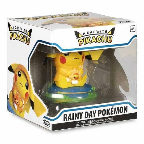 Pkm.store Pokemon Figuren-Rainy Day Pikachu Pokemon Figur