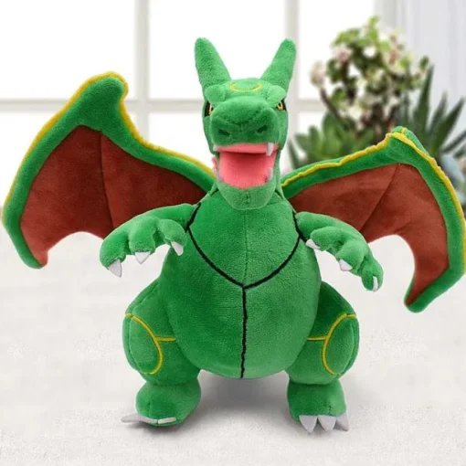 Pkm.store Pokemon Kuscheltiere-Rayquaza Charizard / Glurak Pokemon Stofftier (Ca. 25Cm)