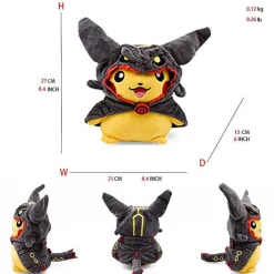 Pkm.store Pokemon Kuscheltiere-Rayquaza Pluschtiere In Verschiedenen Formen - Mega Raayquaza, Schillernd Uvm.