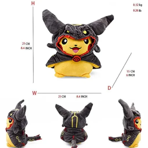 Pkm.store Pokemon Kuscheltiere-Rayquaza Pluschtiere In Verschiedenen Formen - Mega Raayquaza, Schillernd Uvm.