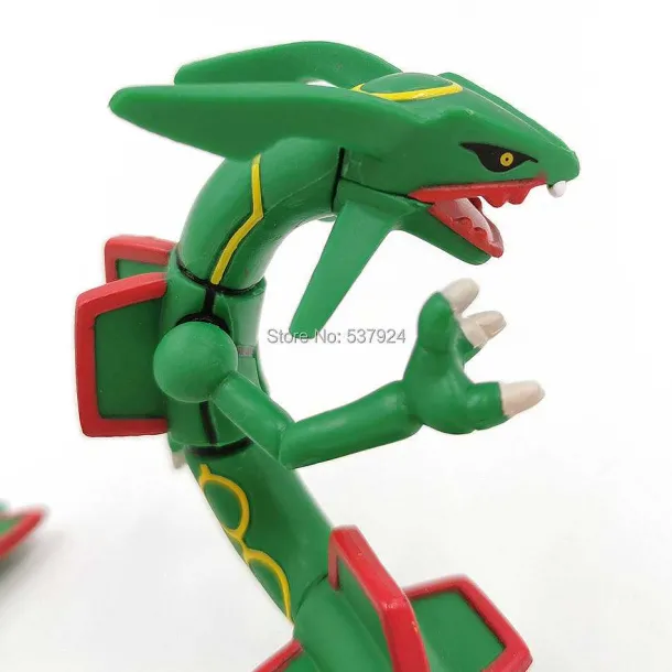 Pkm.store Pokemon Figuren-Rayquaza Pokemon Spielfigur (Ca. 6.5-7Cm)
