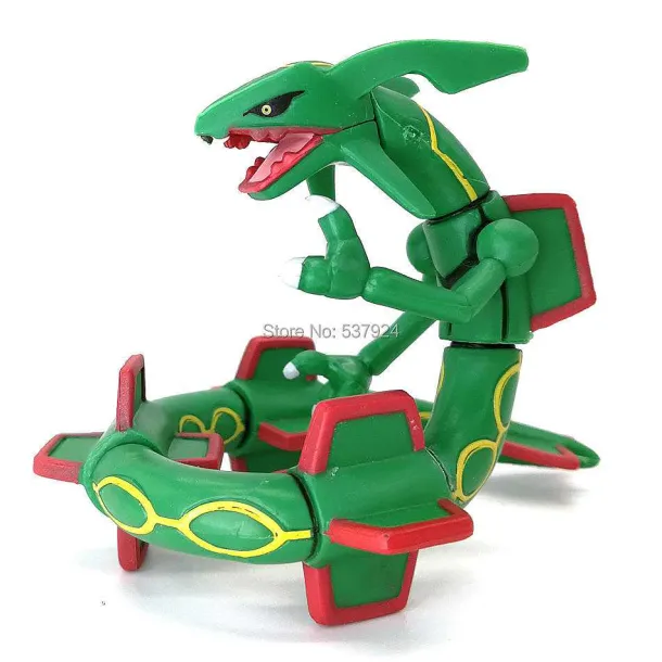 Pkm.store Pokemon Figuren-Rayquaza Pokemon Spielfigur (Ca. 6.5-7Cm)