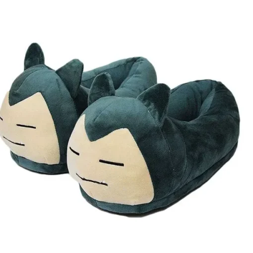 Pkm.store Sonstiges Merchandise-Relaxo / Snorlax Kuschel Hausschuhe Slipper