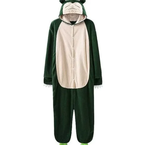 Pkm.store Herbst & Winter-Relaxo / Snorlax Onesie Kuschel Pokemon Schlafanzug