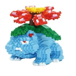 Pkm.store Pokemon Bausteine-Relaxo, Pikachu, Charizard, Pikachu U. A. Baustein Set (Viele Motive Zur Auswahl)