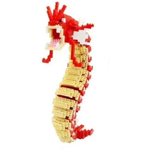 Pkm.store Pokemon Bausteine-Relaxo, Pikachu, Charizard, Pikachu U. A. Baustein Set (Viele Motive Zur Auswahl)