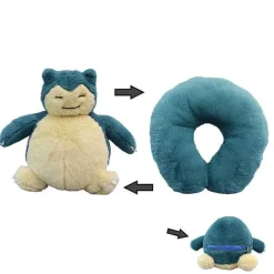 Pkm.store Herbst & Winter-Relaxo Snorlax Kuschel Nacken Kissen - Stofftier