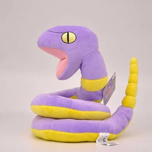 Pkm.store Pokemon Kuscheltiere-Rettan Ekans Pluschtier Pokemon (Ca. 23Cm)