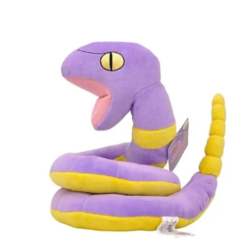 Pkm.store Pokemon Kuscheltiere-Rettan Ekans Pluschtier Pokemon (Ca. 23Cm)