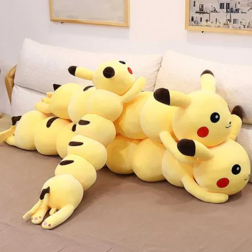 Pkm.store Xxl Pokemon-Riesiger Pikachu Kuschelwurm Stofftier