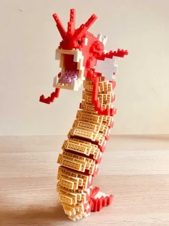 Pkm.store Sonstiges Merchandise-Roter Gyarados Pokemon Baustein Set