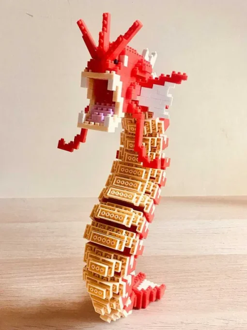 Pkm.store Sonstiges Merchandise-Roter Gyarados Pokemon Baustein Set
