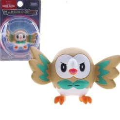 Pkm.store Pokemon Figuren-Rowlet Bauz Pokemon Figur