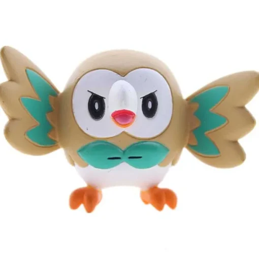 Pkm.store Pokemon Figuren-Rowlet Bauz Pokemon Figur