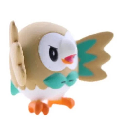 Pkm.store Pokemon Figuren-Rowlet Bauz Pokemon Figur