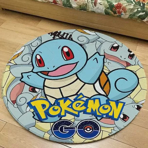 Pkm.store Sonstiges Merchandise-Runder Flanel Pokemon Teppich In Vielen Motiven