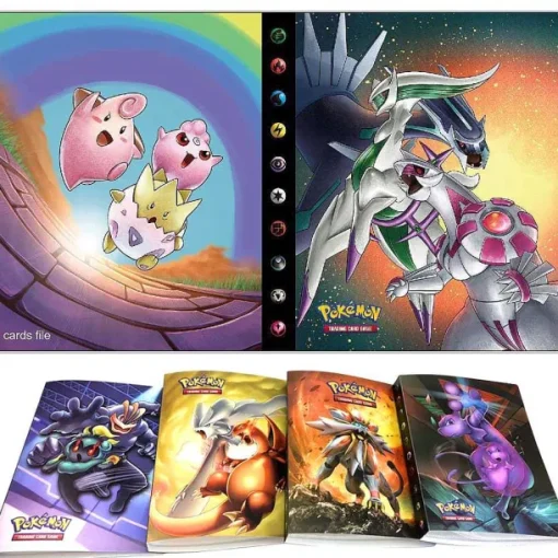 Pkm.store Pokemon Sammelalbum-Sammel Heft Fur Pokemon Karten (Bis Zu 240 Karten)