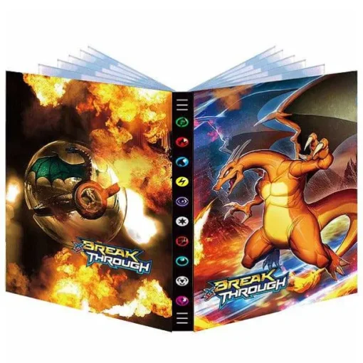 Pkm.store Sonstiges Merchandise-Sammelmappe Fur 432 Oder 540 Pokemon Karten - Viele Motive
