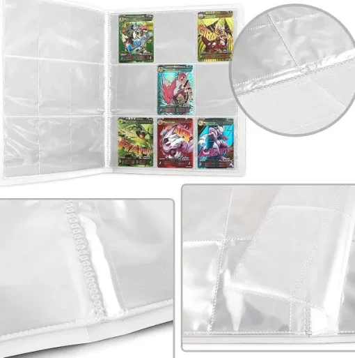 Pkm.store Sonstiges Merchandise-Sammelmappe Fur 432 Oder 540 Pokemon Karten - Viele Motive