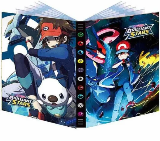 Pkm.store Sonstiges Merchandise-Sammelmappe Fur 432 Oder 540 Pokemon Karten - Viele Motive