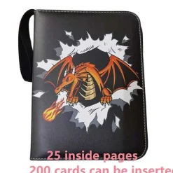 Pkm.store Sonstiges Merchandise-Sammelmappe Pokemon Karten, Din A4 Format, Bis 400 Karten