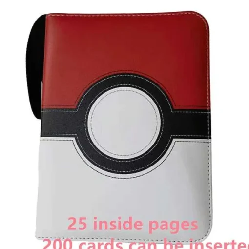 Pkm.store Sonstiges Merchandise-Sammelmappe Pokemon Karten, Din A4 Format, Bis 400 Karten