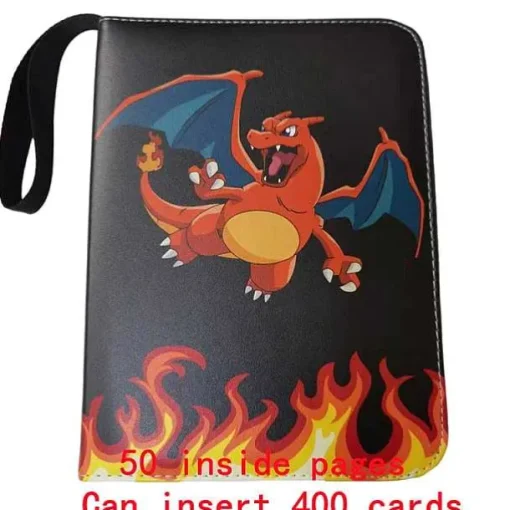 Pkm.store Sonstiges Merchandise-Sammelmappe Pokemon Karten, Din A4 Format, Bis 400 Karten