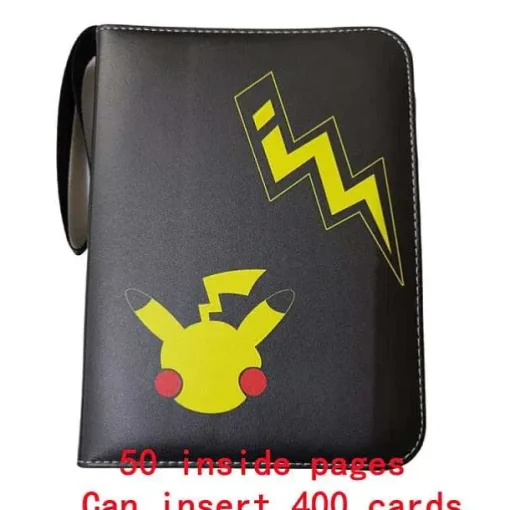 Pkm.store Sonstiges Merchandise-Sammelmappe Pokemon Karten, Din A4 Format, Bis 400 Karten