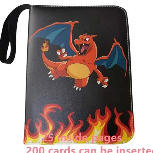 Pkm.store Sonstiges Merchandise-Sammelmappe Pokemon Karten, Din A4 Format, Bis 400 Karten