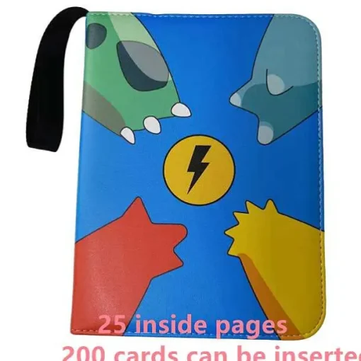 Pkm.store Sonstiges Merchandise-Sammelmappe Pokemon Karten, Din A4 Format, Bis 400 Karten