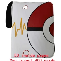 Pkm.store Sonstiges Merchandise-Sammelmappe Pokemon Karten, Din A4 Format, Bis 400 Karten