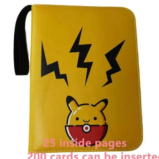 Pkm.store Sonstiges Merchandise-Sammelmappe Pokemon Karten, Din A4 Format, Bis 400 Karten