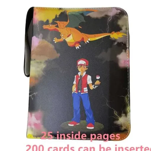 Pkm.store Sonstiges Merchandise-Sammelmappe Pokemon Karten, Din A4 Format, Bis 400 Karten