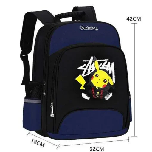 Pkm.store Rucksäcke & Taschen-Schul Rucksack Mit Pikachu Pokemon Motiv