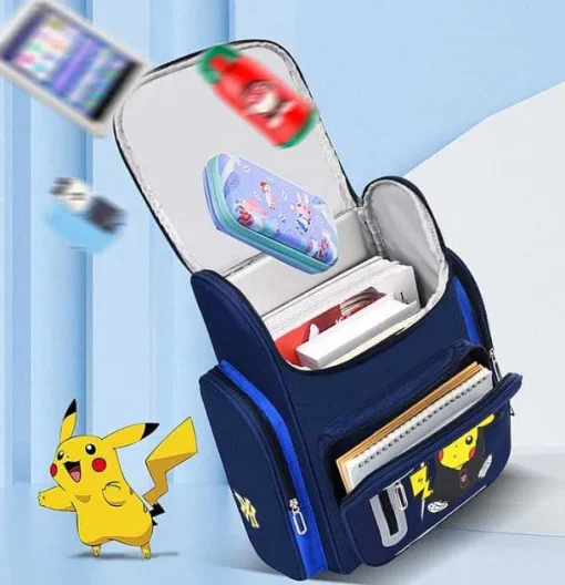 Pkm.store Rucksäcke & Taschen-Schul Rucksack Mit Pikachu Pokemon Motiv